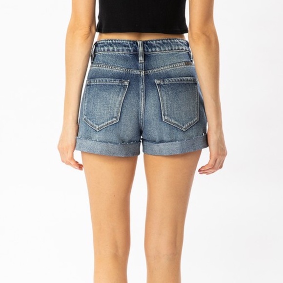 Kancan Distressed Shorts - Picture 5 of 6